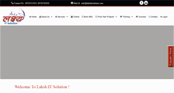 Desktop Screenshot of lakshitsolution.com